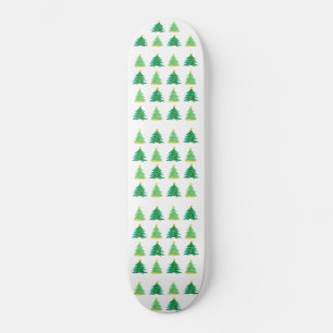 Julgran Mönster Mini Skateboard Bräda 18,5 Cm