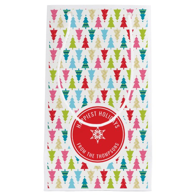 JULGRAN MÖNSTER, modern minimiröd (Framsidan)