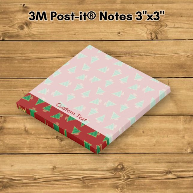 Julgran mönster post-it block (Skapare uppladdad)