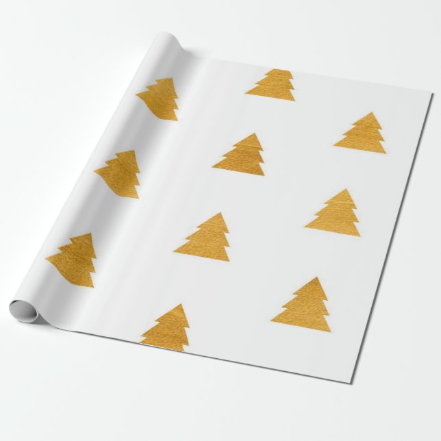 Julgran mönster presentpapper (Utrullad)