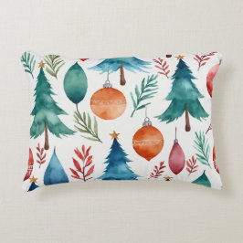 Julgran Mönster Prydnadskudde