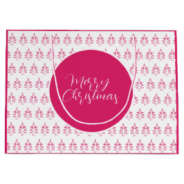 Julgran Mönster Shock rosa