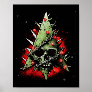 Julgran möter punkrock - harmoniska kontraster poster
