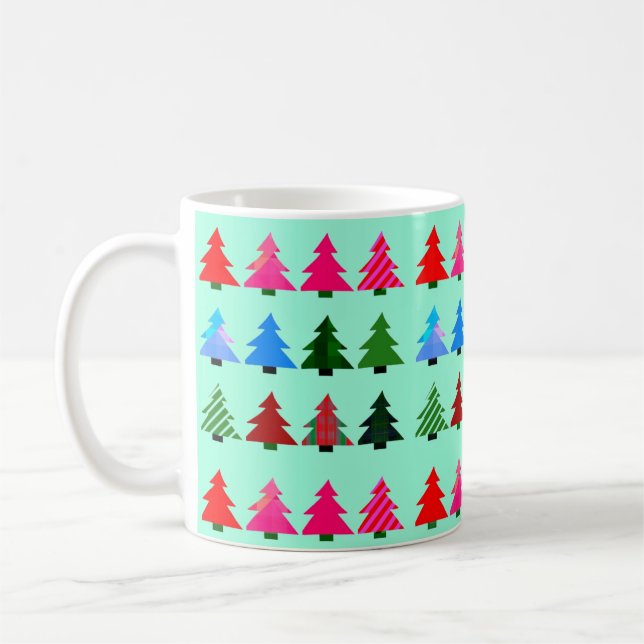 Julgran mug  kaffemugg (Vänster)