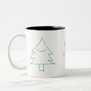 Julgran Mugg