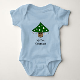 Julgran Mushroom Baby Bodykostydräkt T Shirt