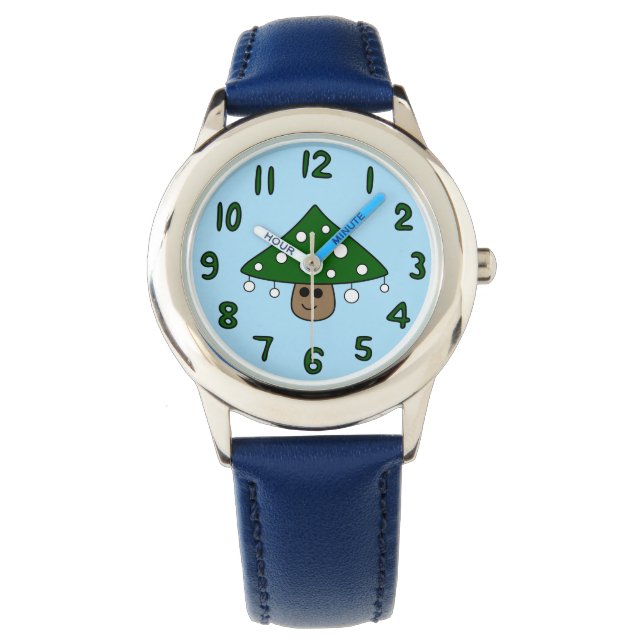 Julgran Mushroom Watch (Child) Armbandsur (Framsida)