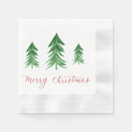 Julgran Napkins Pappersservett