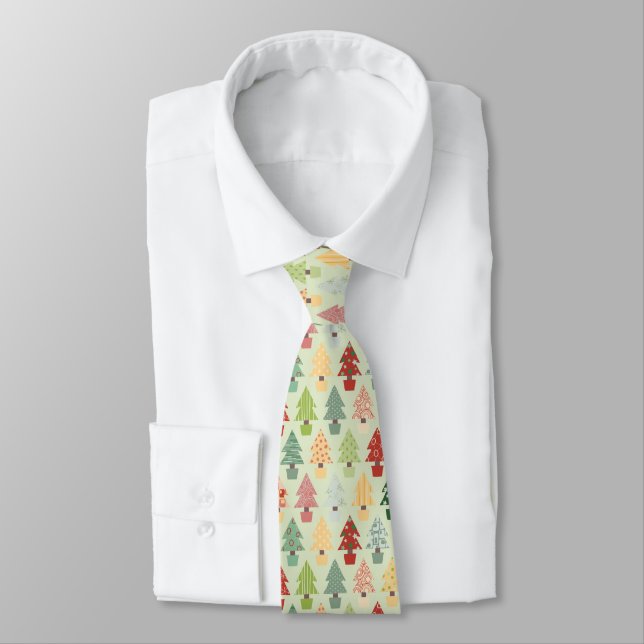 Julgran Neck Tie Slips (Bunden)