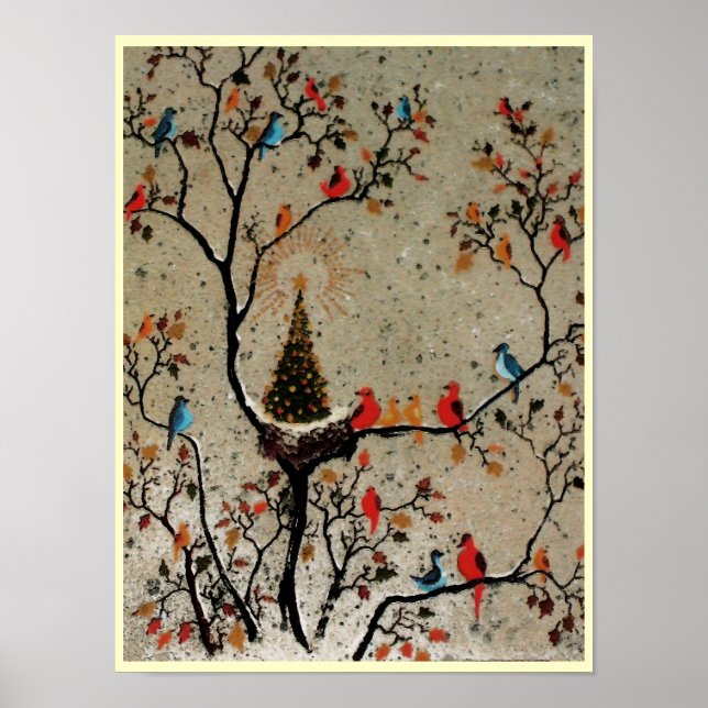 Julgran Nest ~ Print Poster (Framsidan)