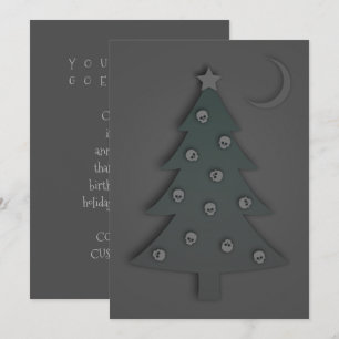 Julgran Noir Inbjudningar