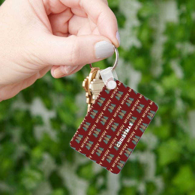 Julgran Nyckelring (Hand)