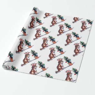 Julgran och Kitten, Louis Wain Presentpapper