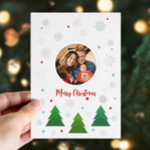 Julgran och snöflingor anpassningsbar