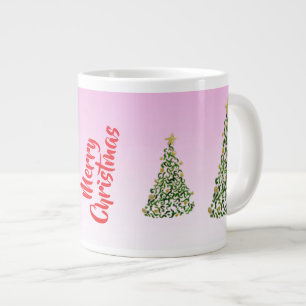 Julgran om Rosa Mugg Jumbo Mugg