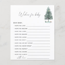 Julgran - önskemål för baby