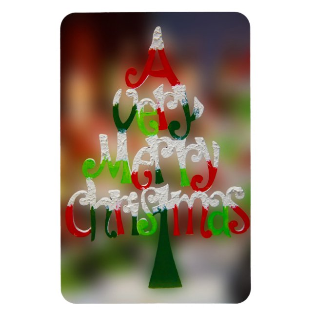 Julgran Önskemål Magnet (Vertikal)