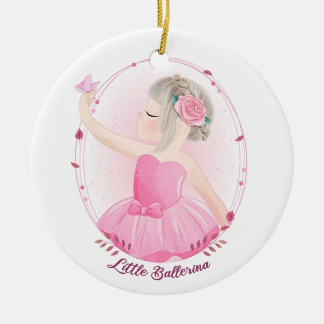Julgran Ornament Ballerina (Framsidan)