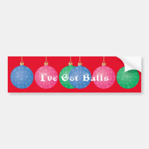 Julgran Ornament Bollar Thunder_Cove Bildekal