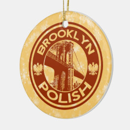 Julgran Ornament Brooklyn polsk amerikansk