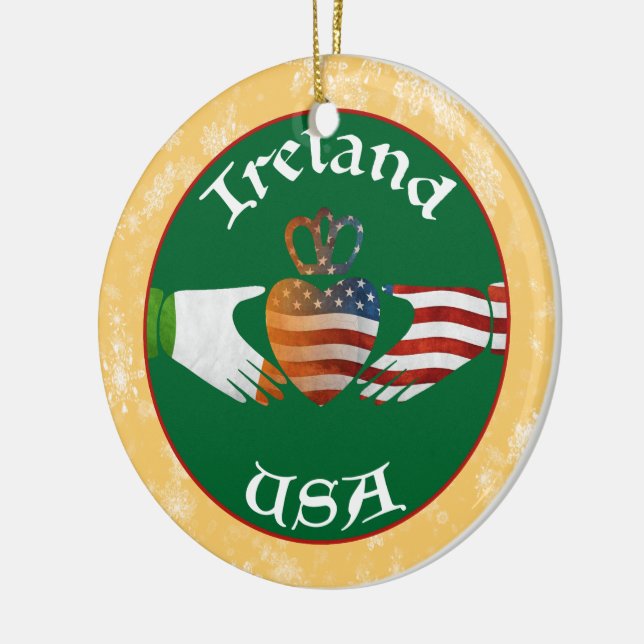 Julgran Ornament Dekoration Ireland USA (Vänster)
