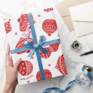 Julgran ornament mönster presentpapper