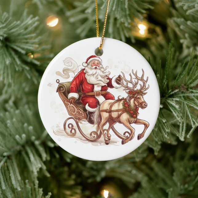 Julgran Ornament Santa (Träd)
