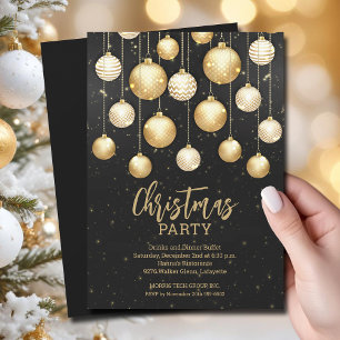 Julgran Ornaments Business Inbjudningar
