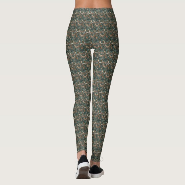 Julgran Ornaments Leggings (Baksida)