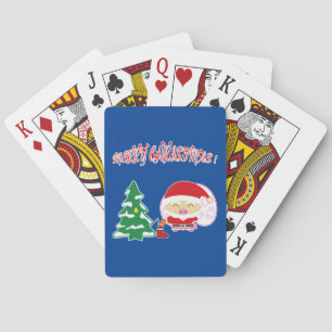 Julgran pappersplacemat casinokort