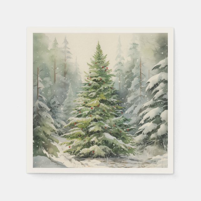Julgran Pappersservett (Framsidan)