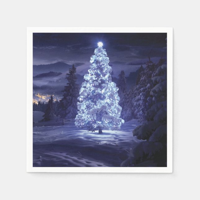 Julgran Pappersservett (Framsidan)