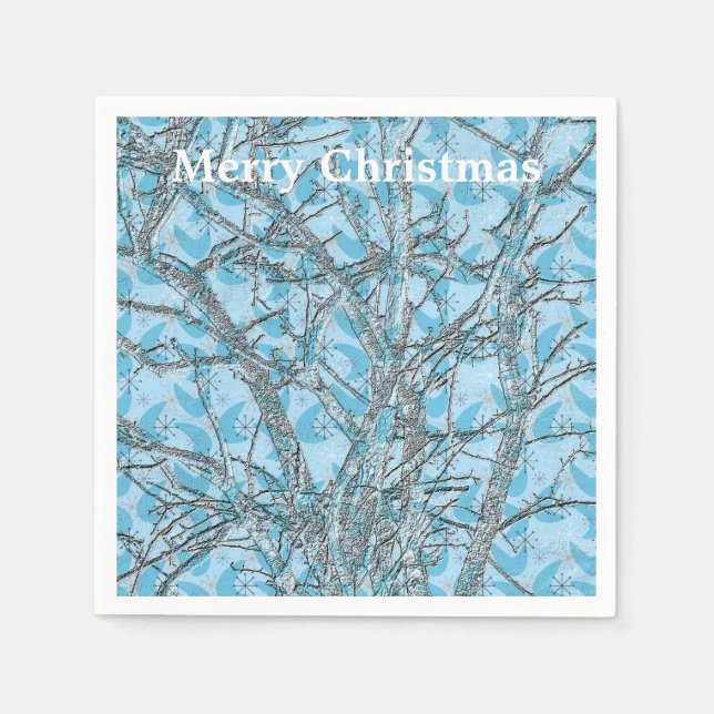 JULGRAN PAPPERSSERVETT (Framsidan)