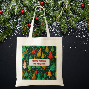 Julgran Personlig Chef Gift Tygkasse