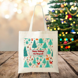 Julgran Personlig Chef Gift Tygkasse