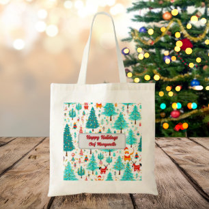 Julgran Personlig Chef Gift Tygkasse