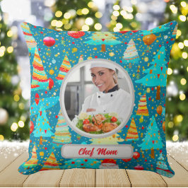 Julgran Personlig Chef Mamma Photo Kudde