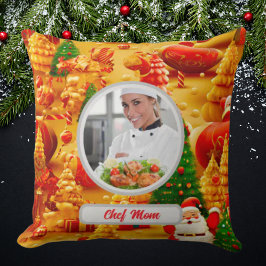 Julgran Personlig Chef Mamma Photo Kudde