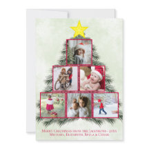Julgran Photo Collage Cute Festive