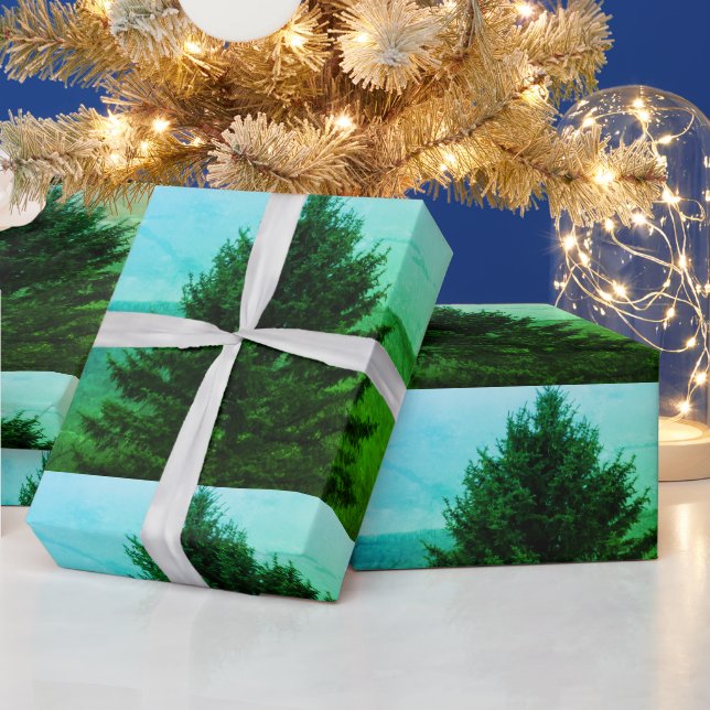 Julgran Photo Presentpapper (Helgdagar)