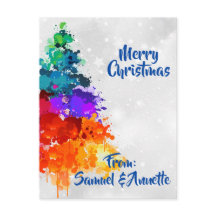 Julgran, platterfärg, primärt Färg