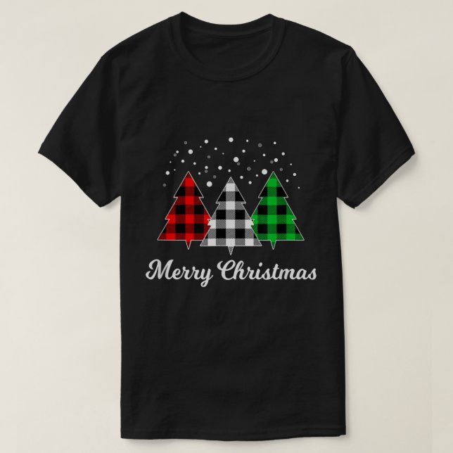 Julgran Play Julgran Merry Christma T Shirt (Design framsida)