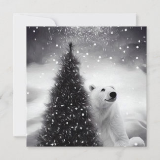 Julgran & Polar Bear