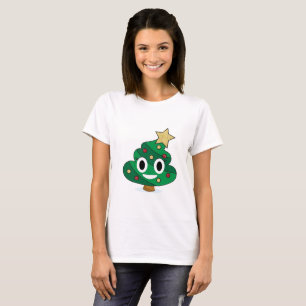 Julgran Poop Emoji Women's T-Shirt