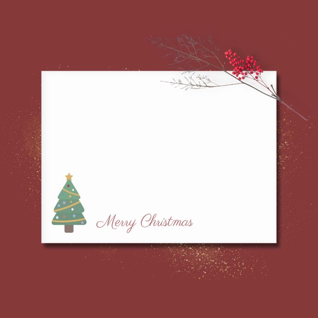 Julgran Post-it Block (Christmas Tree Post-it Notes)