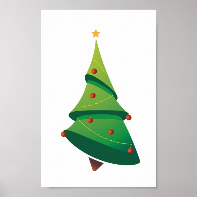Julgran Poster (Framsidan)