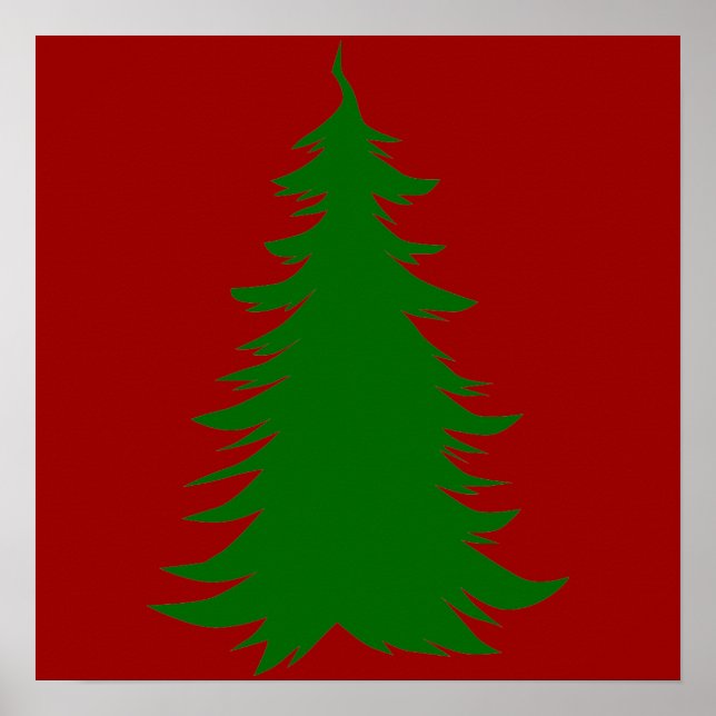 Julgran Poster (Framsidan)