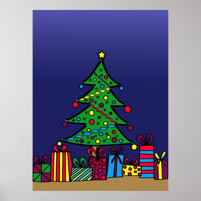 julgran poster (Framsidan)