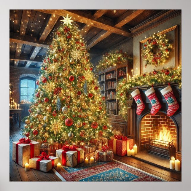 Julgran Poster (Framsidan)