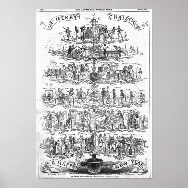 Julgran Poster (Framsidan)